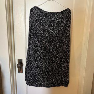 Liz Baker Essentials Midi Floral Skirt